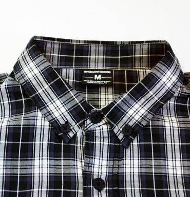 CHECK S/S SHIRTS **ブラック*