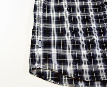 CHECK S/S SHIRTS **ブラック*