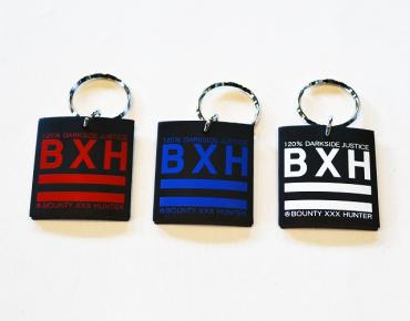 B×H PVC KEY HOLDER　*ブラック/ブルー*