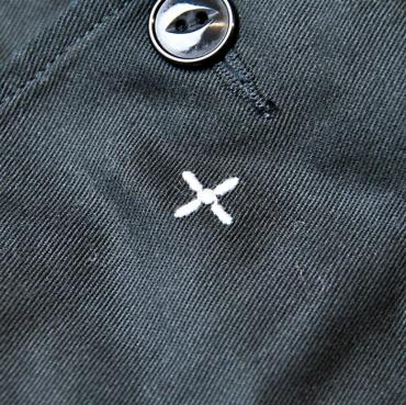 B×H CROSS VEST *ブラック/ホワイト*