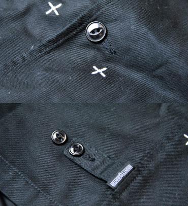 B×H CROSS VEST *ブラック/ホワイト*