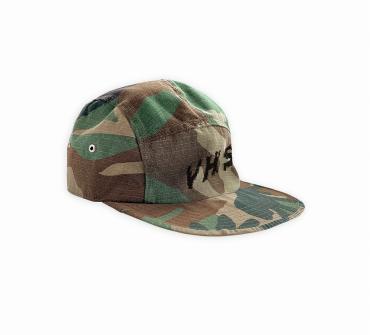 -先行予約-Remake Jet cap *Woodland camo × VHS print*