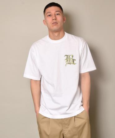 raidback fabric T / WHITE