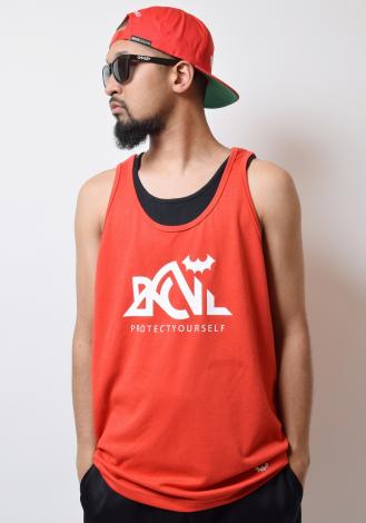 OUTDOOR LOGO TANK TOP *レッド*