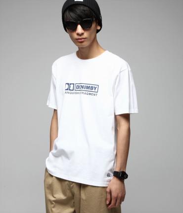 PRINT CREW NECK T-SH3 *ホワイト*