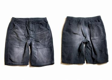 CORDUROY SHORTS *ブラック*