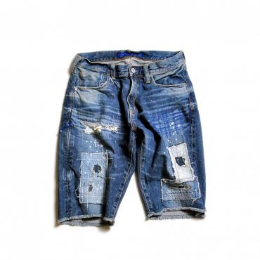 REMAKE DENIM SHORT PANTS *インディゴ*