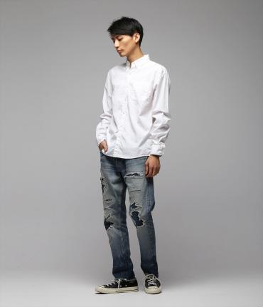 9/10L 5Y W TAPERED DENIMPANTS