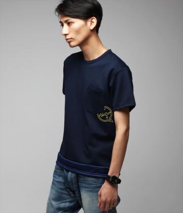 POCKET CREW NECK T-SHIRTS [VFC1061]*NY*