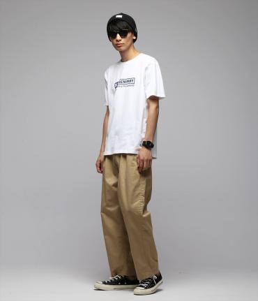 WIDE CHINO PANTS *ベージュ*