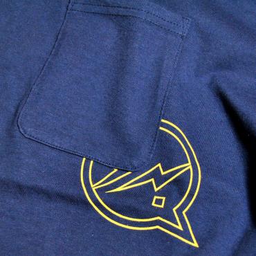 POCKET CREW NECK T-SHIRTS  *ネイビー*