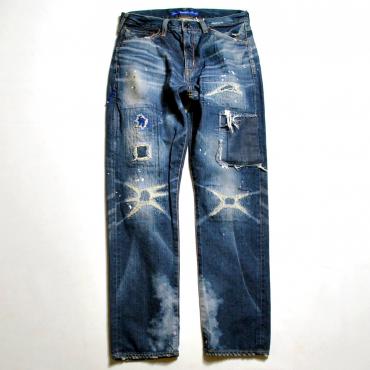 FIVE YEARS WASH WIDESTRAIGHT DENIM PANTS[VFP1059]