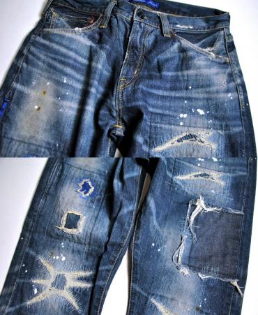 FIVE YEARS WASH WIDESTRAIGHT DENIM PANTS[VFP1059]