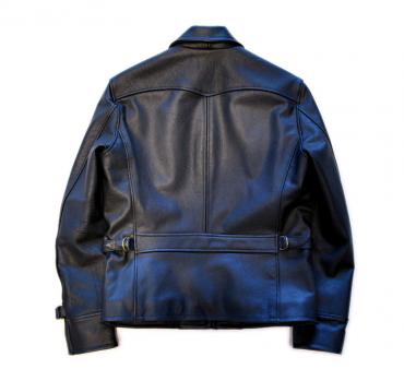 SINGLE LEATHER JKT *ダークブラウン*