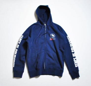 ZIP UP PARKA *ネイビー*