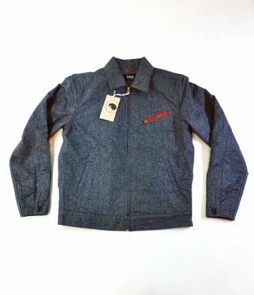 BLACK CHAMBRAY WORK JKT *ブラック*