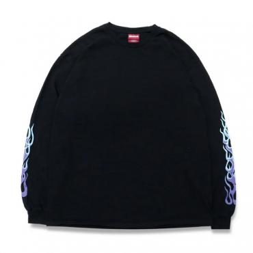 Flame L/S Tee(23aw) *ブラック*