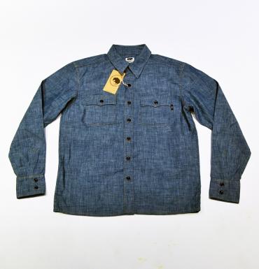 CHAMBRAY SHIRTS *ブルー*