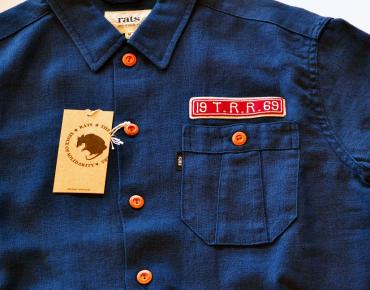 HEMP SHIRTS JKT **ネイビー*