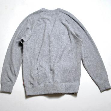 PILE CARDIGAN *ヘザーグレー*