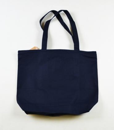 BEAR&EAGLE ZIP TOTE BAG *ネイビー*