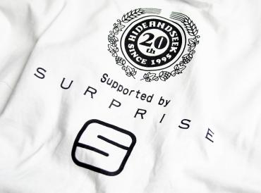 20TH HIDESEEK SURPRISE T-SH **ホワイト*