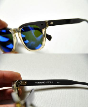 HS SUNGLASSES TYPE-T *グレー×ミラー*