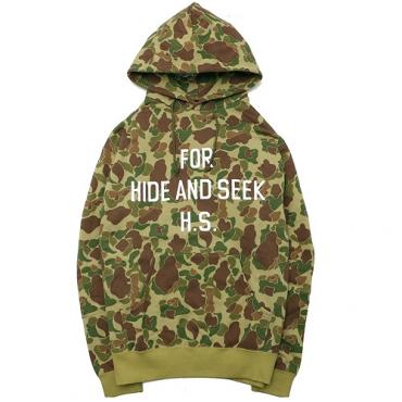 CAMO SWEAT PARKA *ハンターカモ*