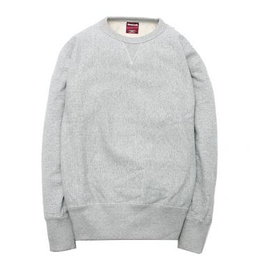 REVERSE WEAVE SWEAT SHIRTS *ヘザーグレー*