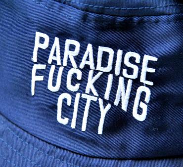 PA FU CITY HAT **ネイビー*