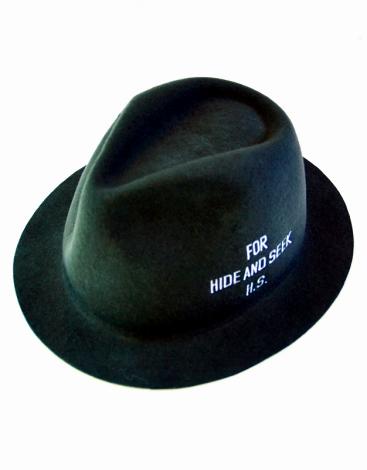 MELTON HAT *グレー*