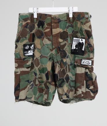 RE-MAKE B.D.U SHORTS *ウッドランド*