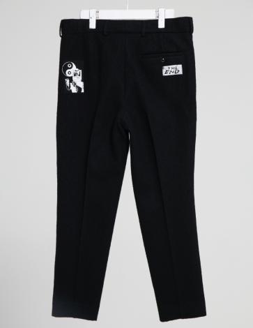 WOOL SLACKS *ブラックパッチ無し*