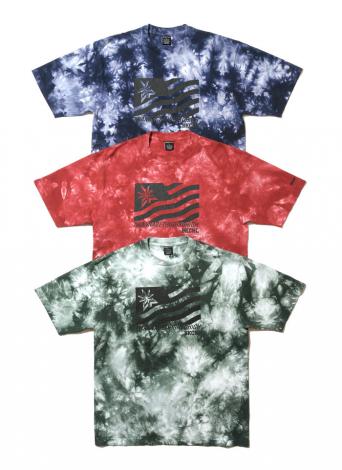 FLAG TIE DYE T **レッド*