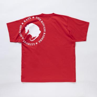 SCRIPT BIG LOGO TEE  *RED*