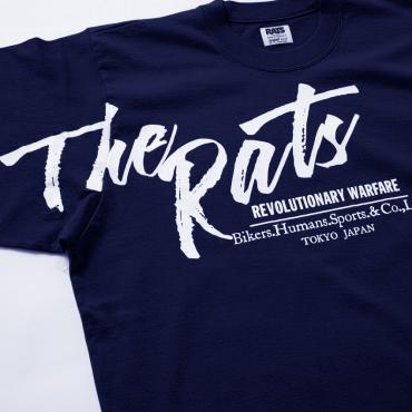 SCRIPT BIG LOGO TEE  *NAVY*