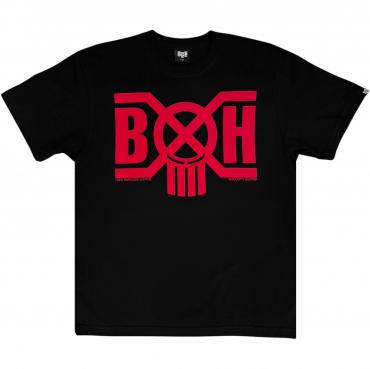 BxH LOGO Tee 【BLACK/RED】