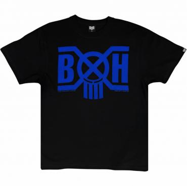 BxH LOGO Tee 【BLACK/BLUE】