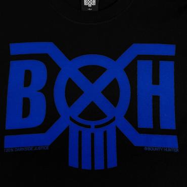BxH LOGO Tee 【BLACK/BLUE】