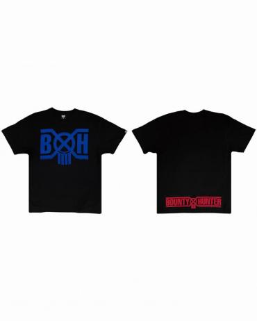 BxH LOGO Tee 【BLACK/BLUE】