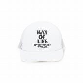 MESH CAP “WAY OF LIFE” *ホワイト*