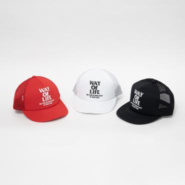 MESH CAP “WAY OF LIFE” *ホワイト*