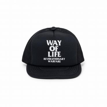 MESH CAP “WAY OF LIFE” *ブラック*