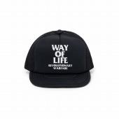 MESH CAP “WAY OF LIFE” *ブラック*