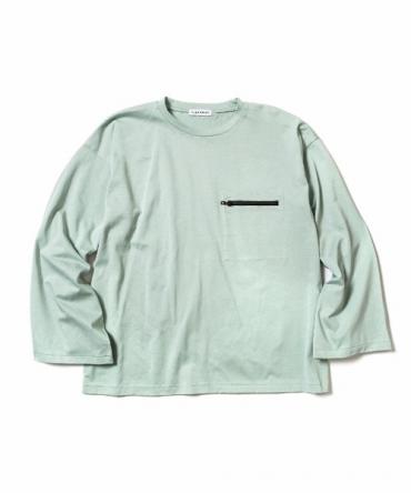 ZIP BIG L/S Tee *グリーン*