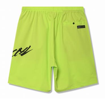 STRETCH LIGHT SHORTS / LIME