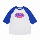 THREE QUARTER SHIRT OVAL *ロイヤル×ホワイト*