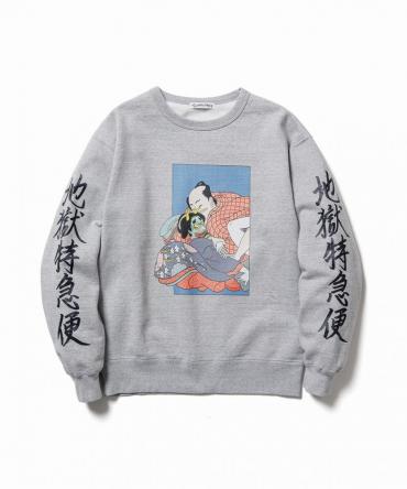 ”地獄特急便"SWEAT *グレー*