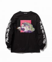 "地獄特急便”L/S Tee *ブラック*