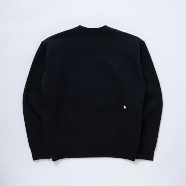 CHEESE CREW NECK SWEAT *ブラック*